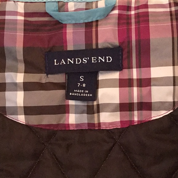 Lands End light puffer jacket - Picture 3 of 9